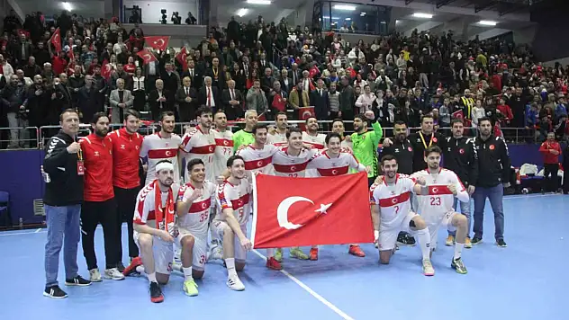 A Milli Erkek Hentbol Takımı, Bulgaristan'ı mağlup etti