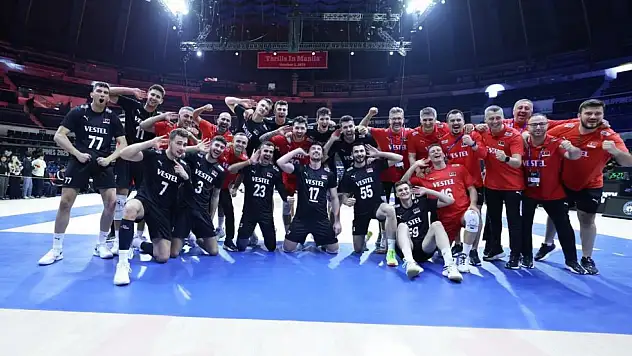A Milli Erkek Voleybol takımı, tarih yazıyor