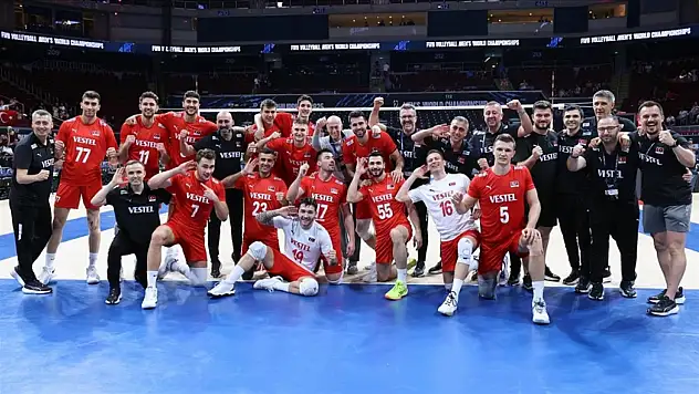 A Milli Erkek Voleybol Takımı'nın Çeyrek Final Randevusu