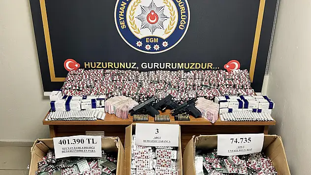Adana'da uyuşturucu operasyonu