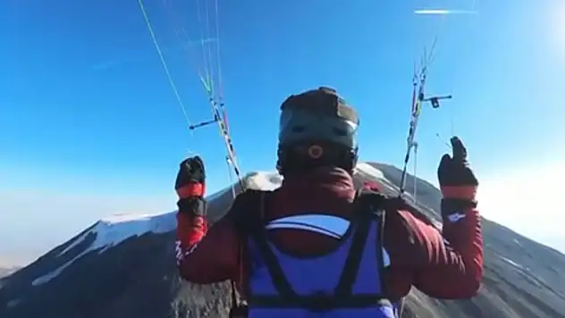 Paramotor Pilotlarından Avrupa Rekoru Denemesi