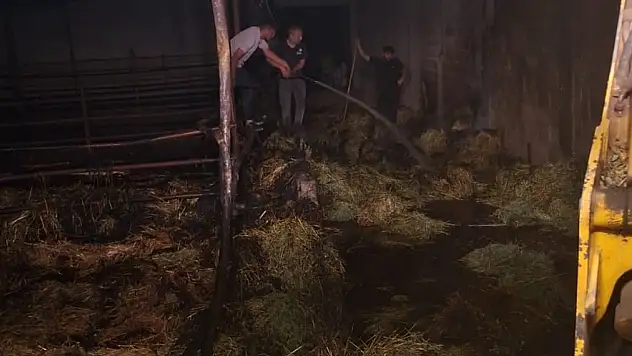 Afyonkarahisar'da  3 kamyon saman yandı