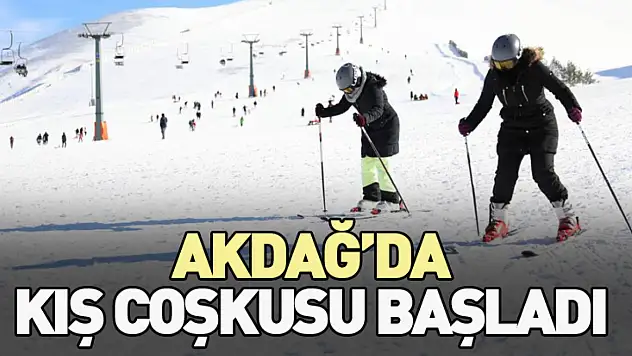 Akdağ'da Kış Coşkusu Başladı