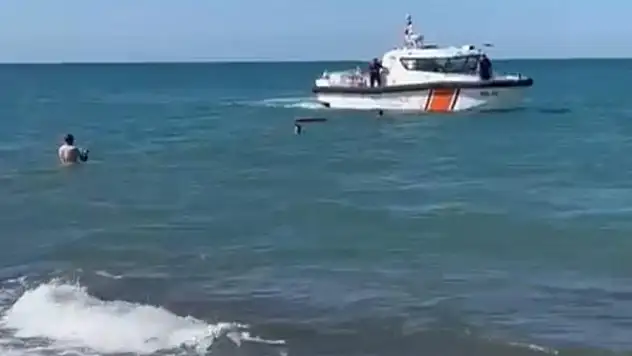 Akıntıya kapıldı sonra olanlar oldu