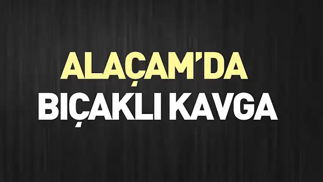 Alaçam'da Bıçaklı Kavga