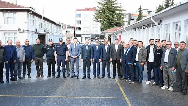 Alaçam'da muhtarlar toplantısı düzenlendi