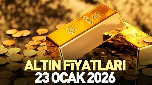 Altın fiyatları 23 ocak 2026