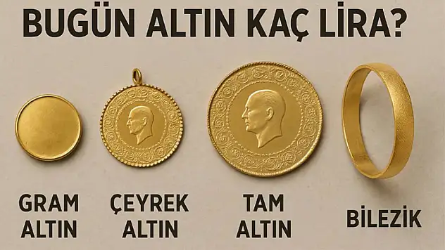 Altın fiyatları bugün ne kadar oldu?
