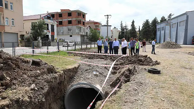 Altyapı çalışmalarının tamamlandığını bildirdi