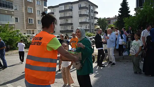Atakum Belediyesi'nden LGS'ye giren öğrencilere jest