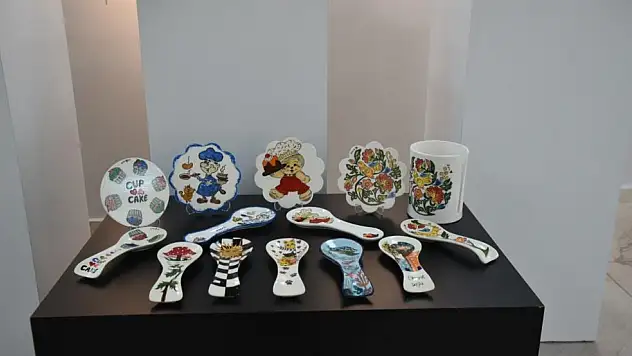 Atakum'da el emeği göz buru eserler sergilendi