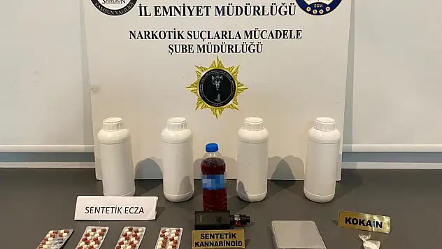 Atakum'da Narkotik Operasyonu