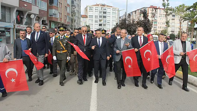 Bafra'da Cumhuriyet'in kuruluşunun 102. yılı kutlanıyor