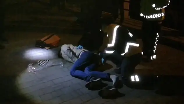 Bafra'da Gece Yarısı Feci Düşüş