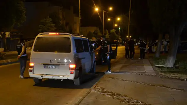 Bafra'da geniş kapsamlı huzur uygulaması