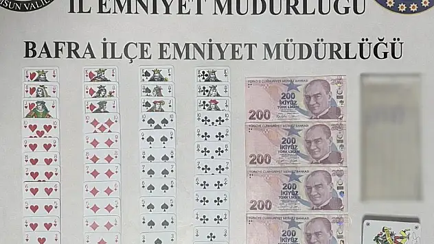 Bafra'da Kumar Denetimi: 3 Kişiye Para Cezası