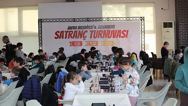 Bafra'da satranç zamanı! Başvurular başladı