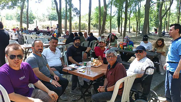 Bafra Görme Engelliler Derneği Piknikte Buluştu