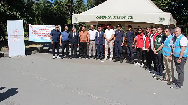 Bağımlılıkla mücadeleye dikkat çekildi