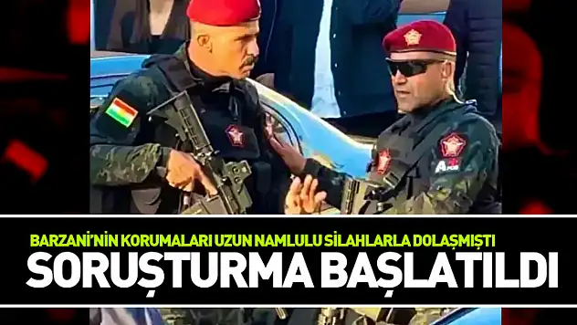 Barzani'nin Şırnak ziyaretine soruşturma