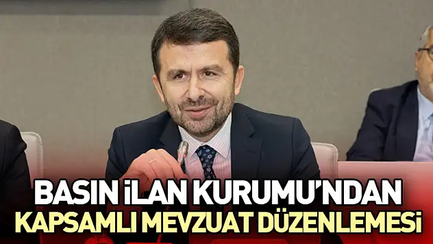 Basın İlan Kurumu'ndan kapsamlı mevzuat düzenlemesi