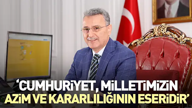 Başkan İhsan Kurnaz: 'Cumhuriyet, Milletimizin Azim ve Kararlılığının Eseridir'