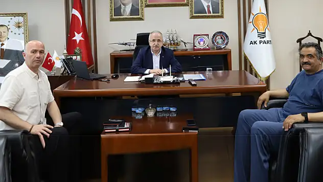 Başkan Şeker'den Başkan Köse'ye anlamlı ziyaret