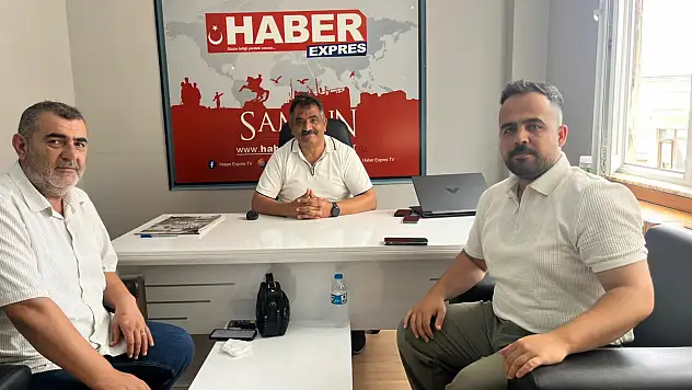 Başkan Şeker'e anlamlı ziyaret