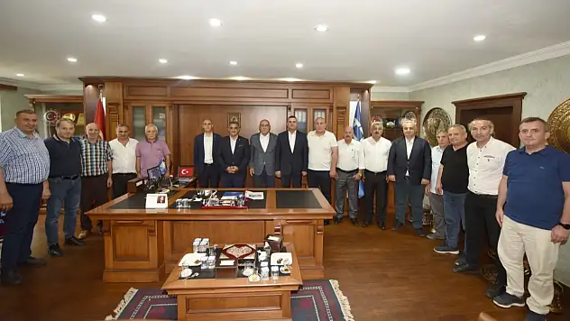 Başkan Sivrikaya'dan TESOB'A ziyaret