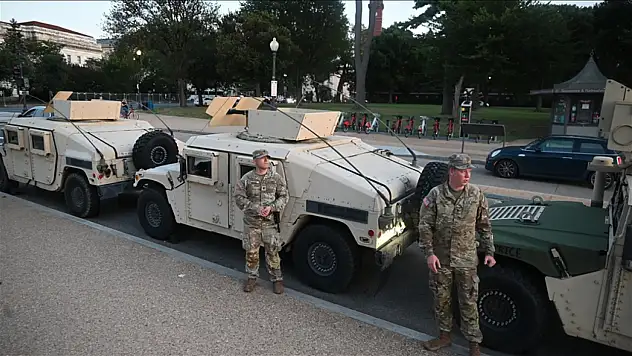 Başkent Washington'da Güvenlik Operasyonu