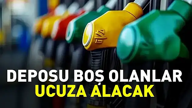 Benzine indirim bekleniyor
