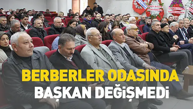 Berberler Odasında Başkan Değişmedi