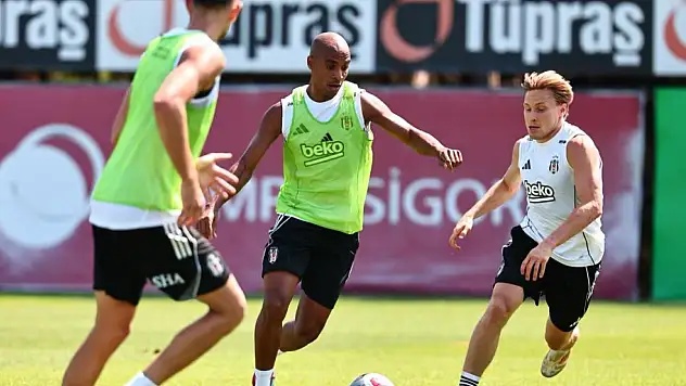 Beşiktaş, St. Patrick maçı hazırlıklarına devam etti