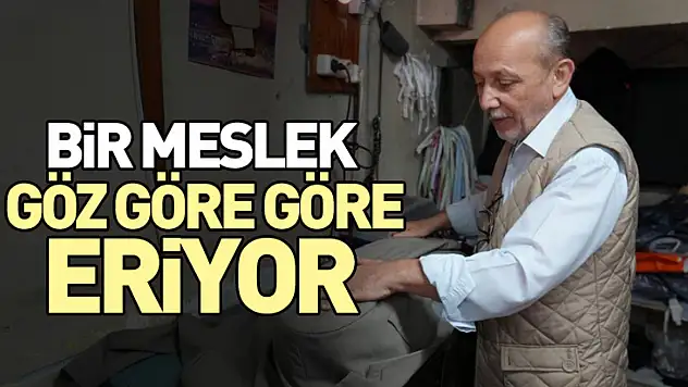 Bir Meslek Göz Göre Göre Eriyor