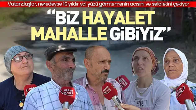 'Biz hayalet mahalle gibiyiz'