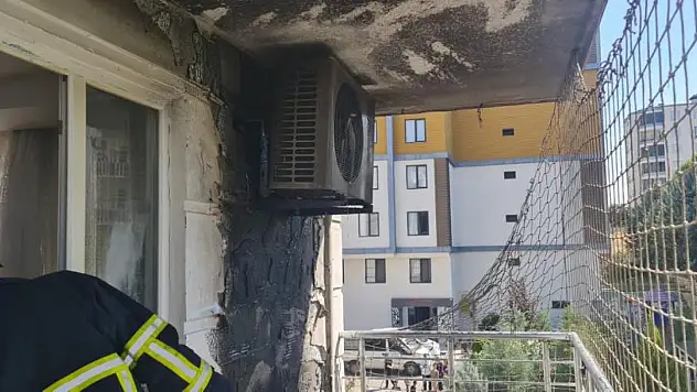 Bomba gibi patlayan tüp, paniğe neden oldu !