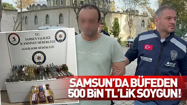 Büfeden 500 Bin TL'lik Soygun!