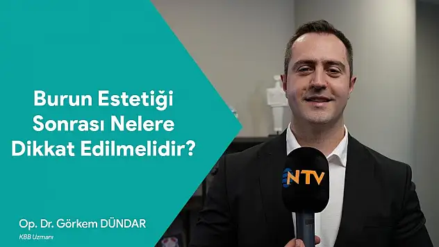 Burun Estetiği Sonrası Nelere Dikkat Edilmelidir? Dr. Görkem DÜNDAR Kimdir?