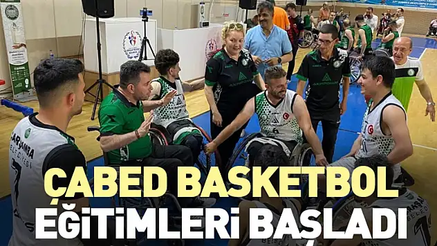 ÇABED basketbol eğitimleri başladı