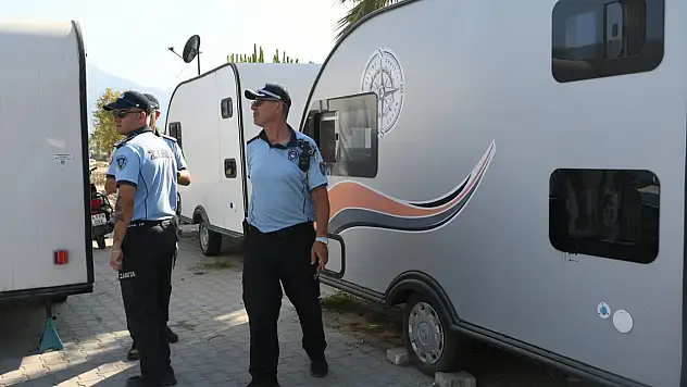 Çadır ve karavan denetimi