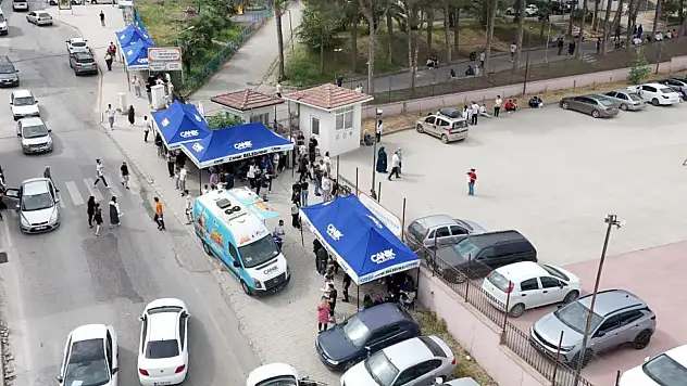 Canik belediyesi'nden sınav seferberliği