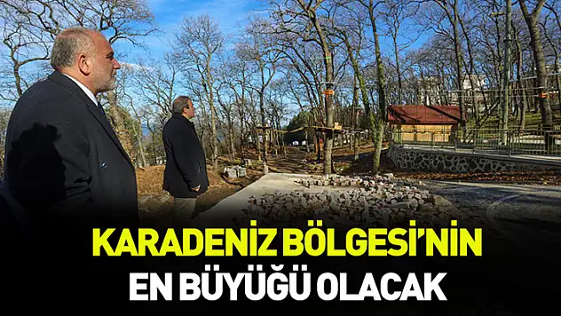 Canik Macera Parkı'nda sona doğru