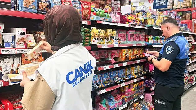 Canik'te grossmarketler mercek altında