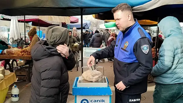 Canik'te semt pazarlarına zabıta denetimi