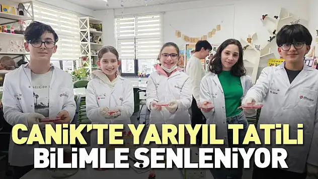 Canik'te Yarıyıl Tatili Bilimle Şenleniyor