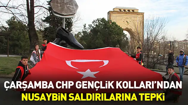 Çarşamba CHP Gençlik Kolları'ndan Nusaybin Saldırılarına Tepki