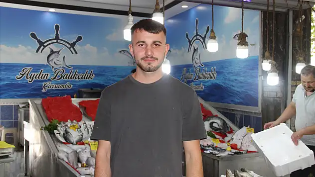 Çarşamba'da hamsiye yoğun ilgi