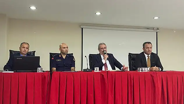 Çarşamba'da okul güvenliği toplantısı yapıldı