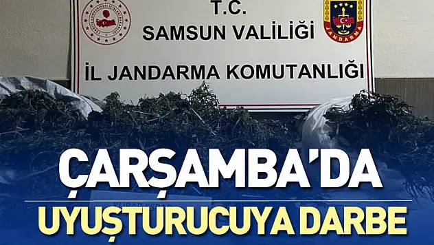 Çarşamba'da Uyuşturucuya Darbe