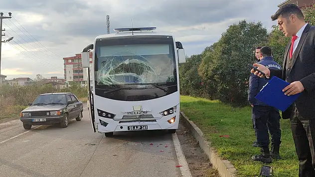 Çarşamba'da zincirleme kaza: 4 araçta maddi hasar oluştu